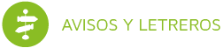 Avisos y Letreros