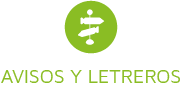 Avisos y Letreros