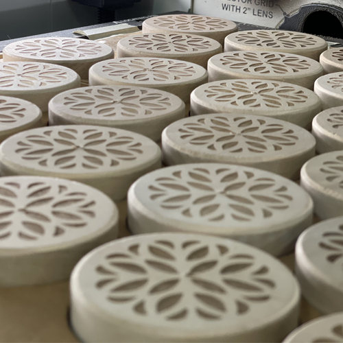 Material POP Grabado Láser Mi